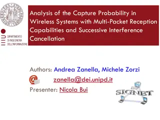 Capture Probability in Wireless Systems with Multi-Packet Reception