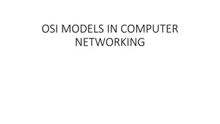 OSI Model for Effective Networking