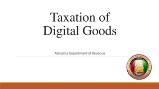Taxation of Digital Goods in Alabama