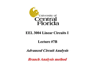 Advanced Circuit Analysis Techniques: Branch Analysis Method Explained