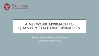 Quantum State Discrimination Strategies and Applications