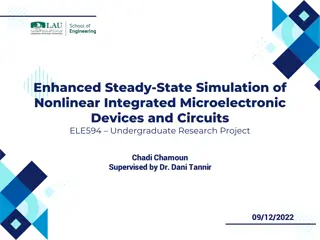 Enhanced Steady-State Simulation of Nonlinear Integrated Microelectronic Devices and Circuits