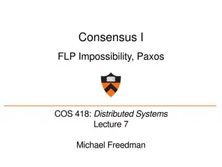 Distributed Systems Consensus