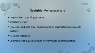 Scalable Computing Systems and Communication Abstractions