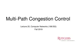 Enhancing TCP Performance with Multi-Path Congestion Control