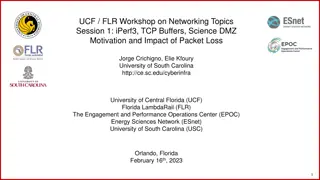 Advanced Networking Workshop: iPerf3, TCP Buffers, Science DMZ