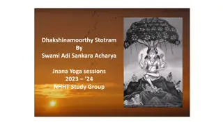 Dakshinamoorthy Stotram by Swami Adi Sankara: Vedic Philosophy and Teachings