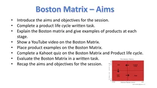 Boston Matrix: Product Life Cycle and Analysis Guide