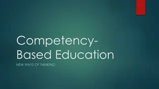 Innovative Competency-Based Education for Future Skills
