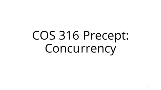 Concurrency Concepts in Computer Systems