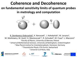 Coherence and Decoherence in Quantum Metrology