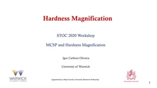 Hardness Magnification in Lower Bound Frontiers