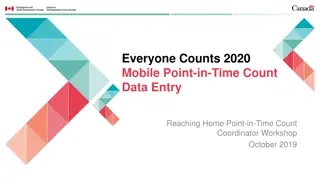 Benefits of Implementing Mobile Data Entry for Point-in-Time Counts