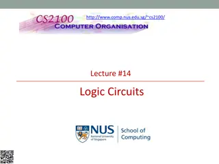 Logic Circuits Lecture Covering Gates and Circuits