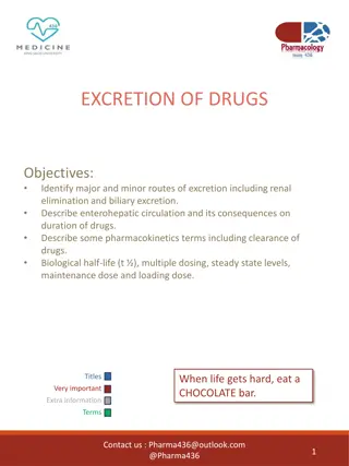 Drug Excretion: Routes and Processes Revealed