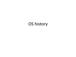 Evolution of Operating Systems: A Historical Journey