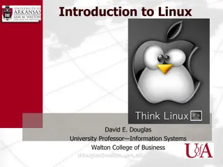 Linux Introduction and Features: An Overview