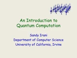 Quantum Computation and the Church-Turing Thesis