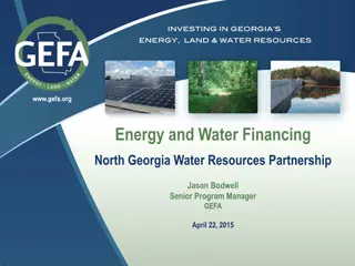 Energy and Water Financing Programs in North Georgia