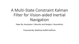 Multi-State Constraint Kalman Filter for Vision-Aided Navigation