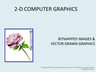 2-D Computer Graphics: Bitmapped Images & Vector Drawn Graphics