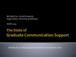 Grad Student Communication Support Trends