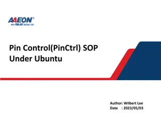 Pin Control SOP Installation Guide for Ubuntu
