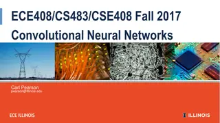 Convolutional Neural Networks and Applications