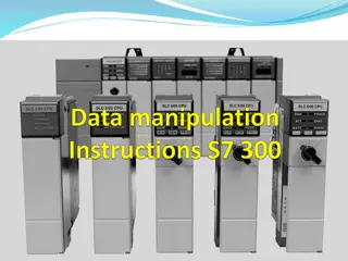 Data Manipulation Instructions in Controller Programming