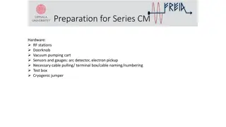 Preparation for Series CM Hardware and Maintenance
