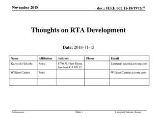 Insights into Real-Time Applications Development