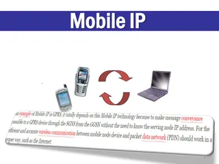 Significance of Mobile IP in Internet Connectivity