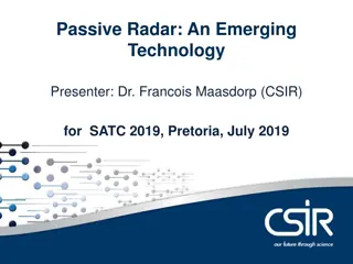 Passive Radar Technology Overview and Applications in International Systems