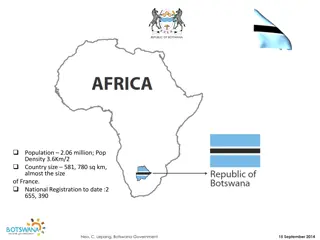 Assessing Civil Registration and Vital Statistics in Botswana