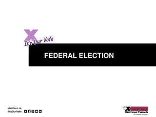 Federal Election Overview and Voter Information in Canada