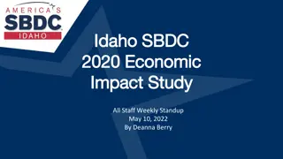 Economic Impact Studies and Job Data in Idaho