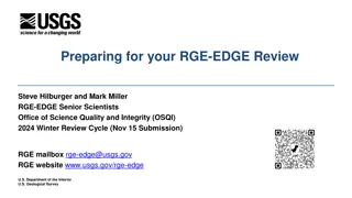 RGE-EDGE Review Cycle and Package Information
