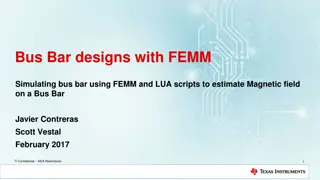 Simulate Bus Bar Designs Using FEMM for Magnetic Field Estimation