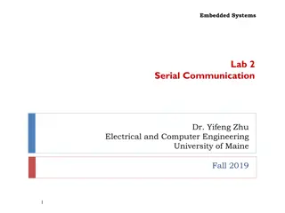 Serial Communication in Embedded Systems Lab