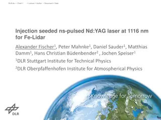 Advanced Nd:YAG Laser Systems for Fe-Lidar Research