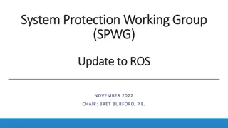 System Protection Working Group Updates - November 2022 Overview