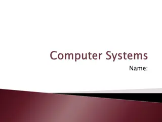 Computer Systems and Devices