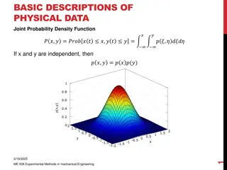 Joint Probability Density Functions in Physical Data Analysis