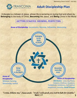 Adult Discipleship: Growing in Belonging to the Body of Christ