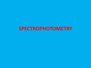 Spectrophotometry: A Comprehensive Guide