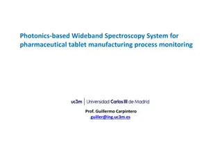Photonics-Based Terahertz Spectroscopy System for Pharmaceutical Tablet Manufacturing