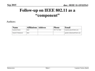 Enhancing 802.11 Technology for Future Wireless Networks