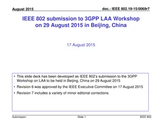 Collaboration Between IEEE 802 and 3GPP for Fair Spectrum Sharing