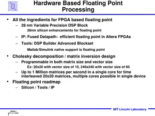 High-Performance FPGA Floating Point Processing for Variable Precision DSP Blocks