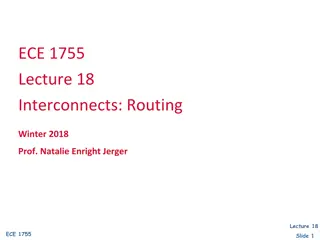 Interconnects and Routing in Winter 2018: Lecture Insights on Dimension Order Routing